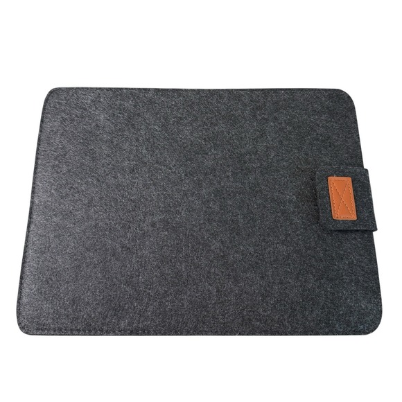 Felt Laptop Sleeve Case 13 Inch Slim Portable Storage Bag for Notebook Tablet - Picture 1 of 6